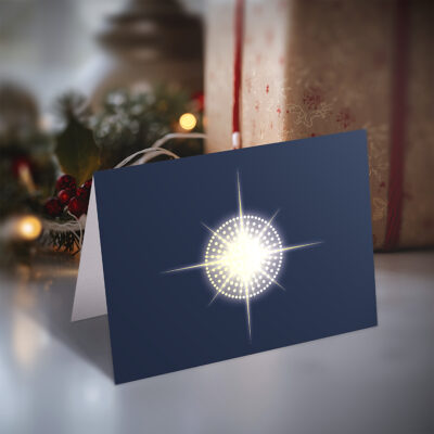 Card with Star
