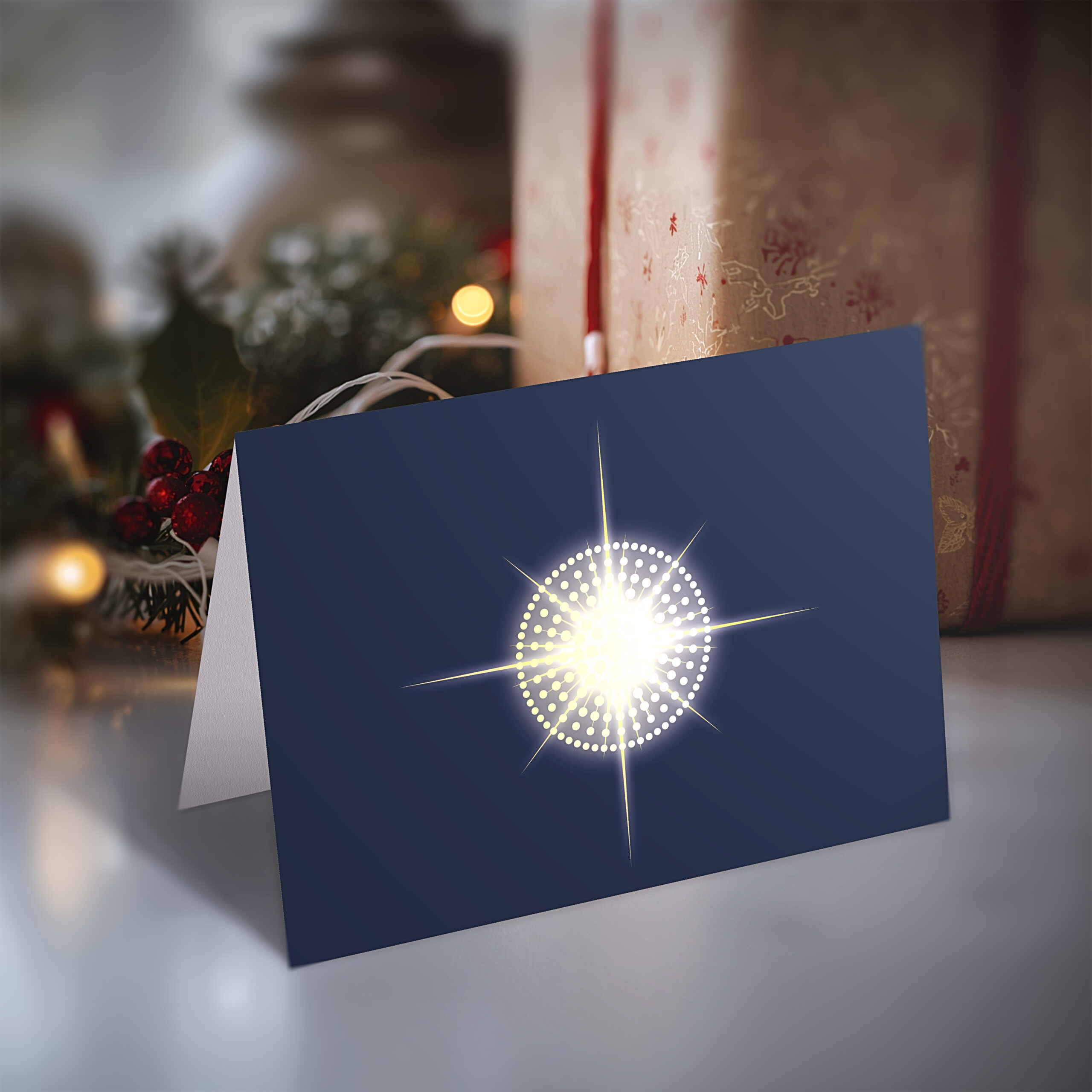 Card with Star