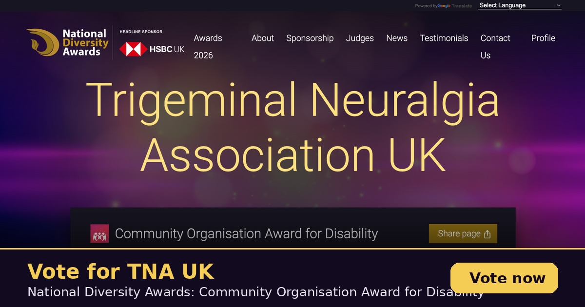 National Diversity Awards page