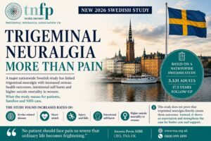 trigeminal neuralgia Swedish study infographic by TNA UK